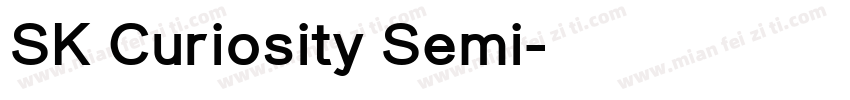 SK Curiosity Semi字体转换